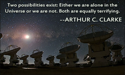 Aliens, extraterrestrial, ET, Arthur C Clarke